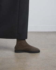 Joss Bootie, Truffle Suede Joss Bootie dear-frances 
