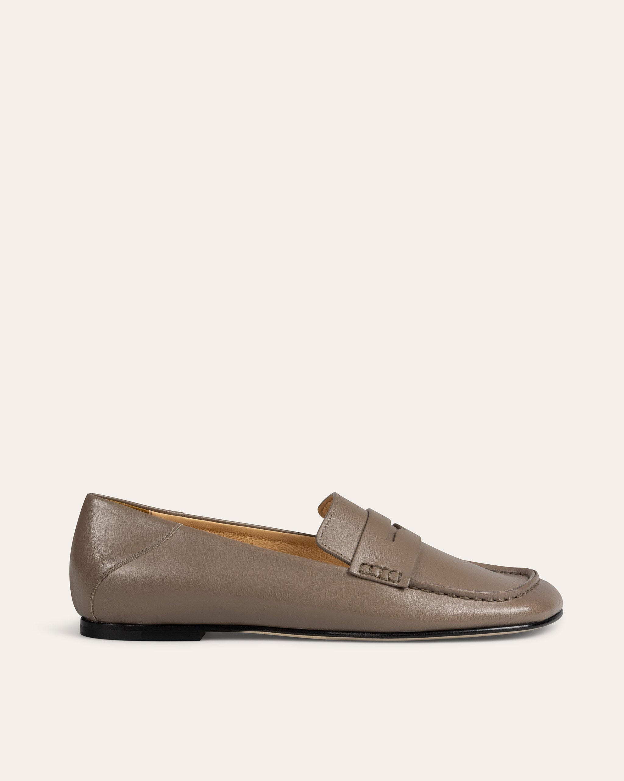 【関税込み】Dear Frances ブラウン Drew スリッポン Drew Loafer, Denim Leather | Dear Frances