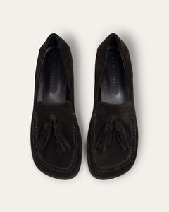 Drew Loafer, Brown Suede Drew Loafer dear-frances 